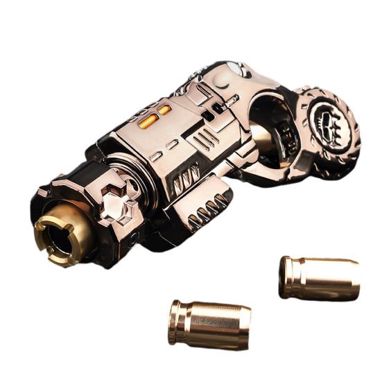 Aluminum Alloy Fidget Shooter Toy Stress Relief Bullets Launcher Portable Travel Decompression EDC Fidget