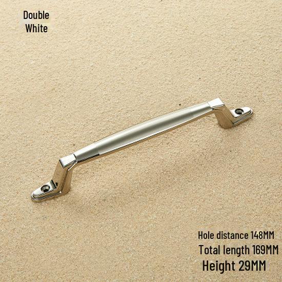 European Antique Copper Double Door Handle - Exposed & Invisible Design