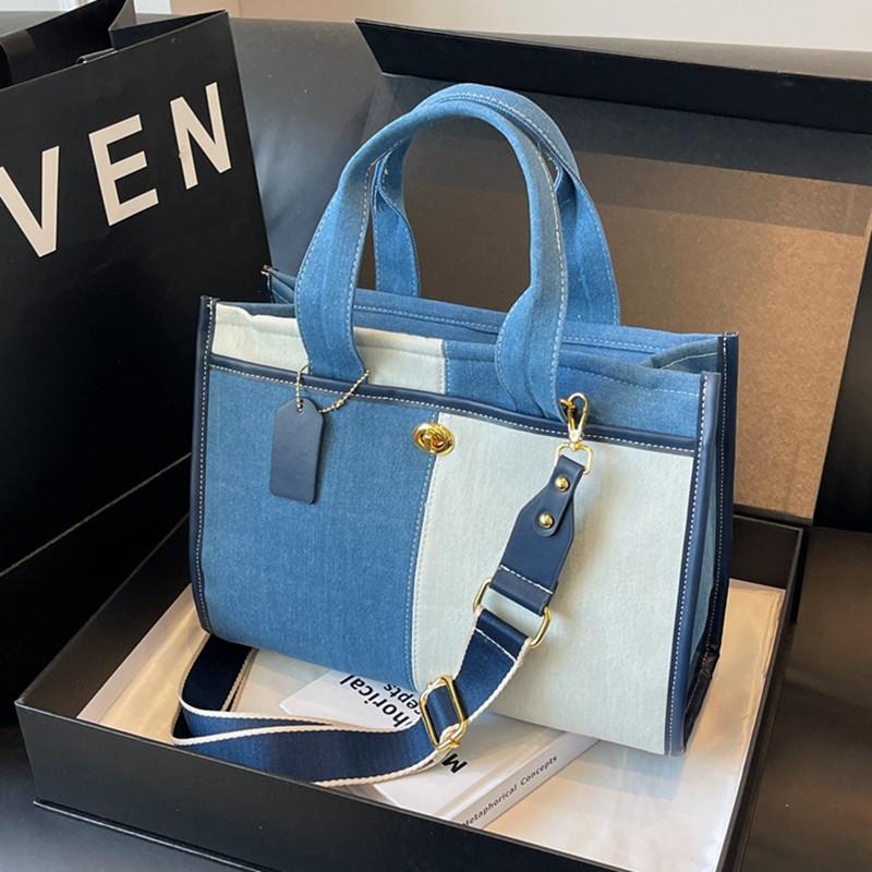 Women's Denim Crossbody Bags Large Capacity Women's Bags Large Shoulder Bag Designer