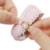 6.5cm Handmade Toys Doll Accessories PU Leather Shoes 16 Inch Doll Doll Shoes Pentagram Toy Shoes