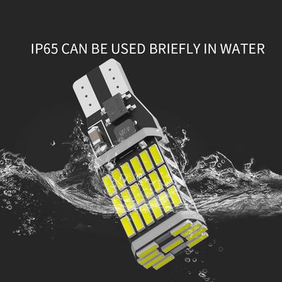 2 шт. светодиодные лампы T10 W5W Canbus без ошибок 4014 26SMD высокой мощности, светодиодные лампы для салона, купольные, для чтения, светодиодные габаритные огни для автомобиля 12 В, белые