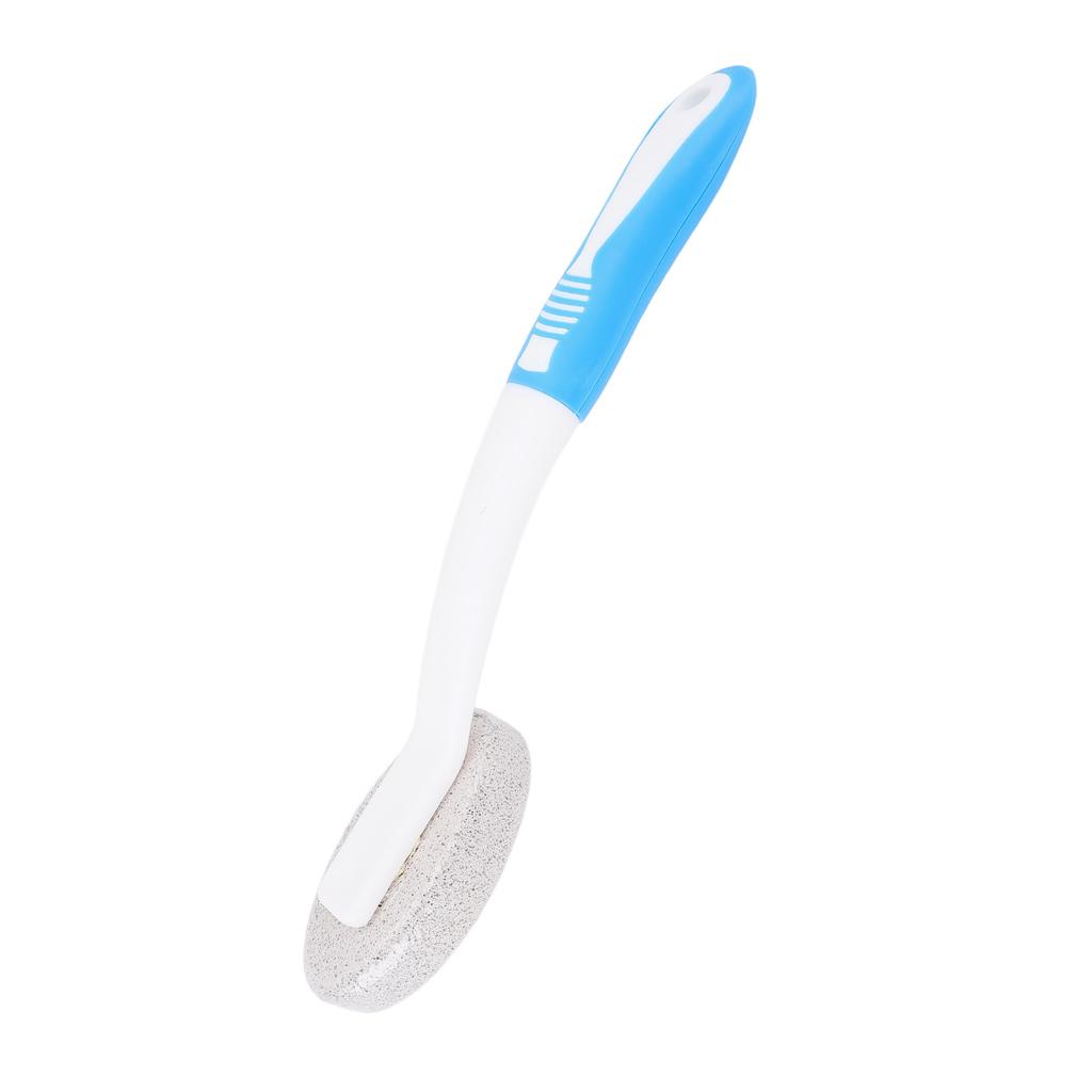 Pumice Stone Brush Multifunctional Cleaning Brush with 31cm Handle for Pool Bathroom