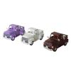 Handmade Wrought Iron Car Ornament Metal Craft Snow Truck Figurine  Holiday Home Decoration