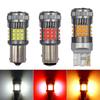 1156/1157/T20 Car LED Headlight Bulbs Brake Signal Lights Turn Lamp Running Light Bright 3030 36smd PY21W Anti Flicker