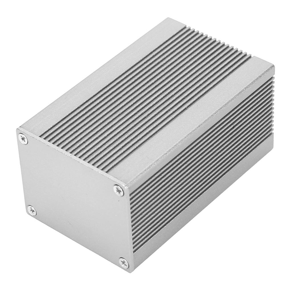 Printed Circuit Board Instrument Aluminum Cooling Box DIY Electronic Project Enclosure Case