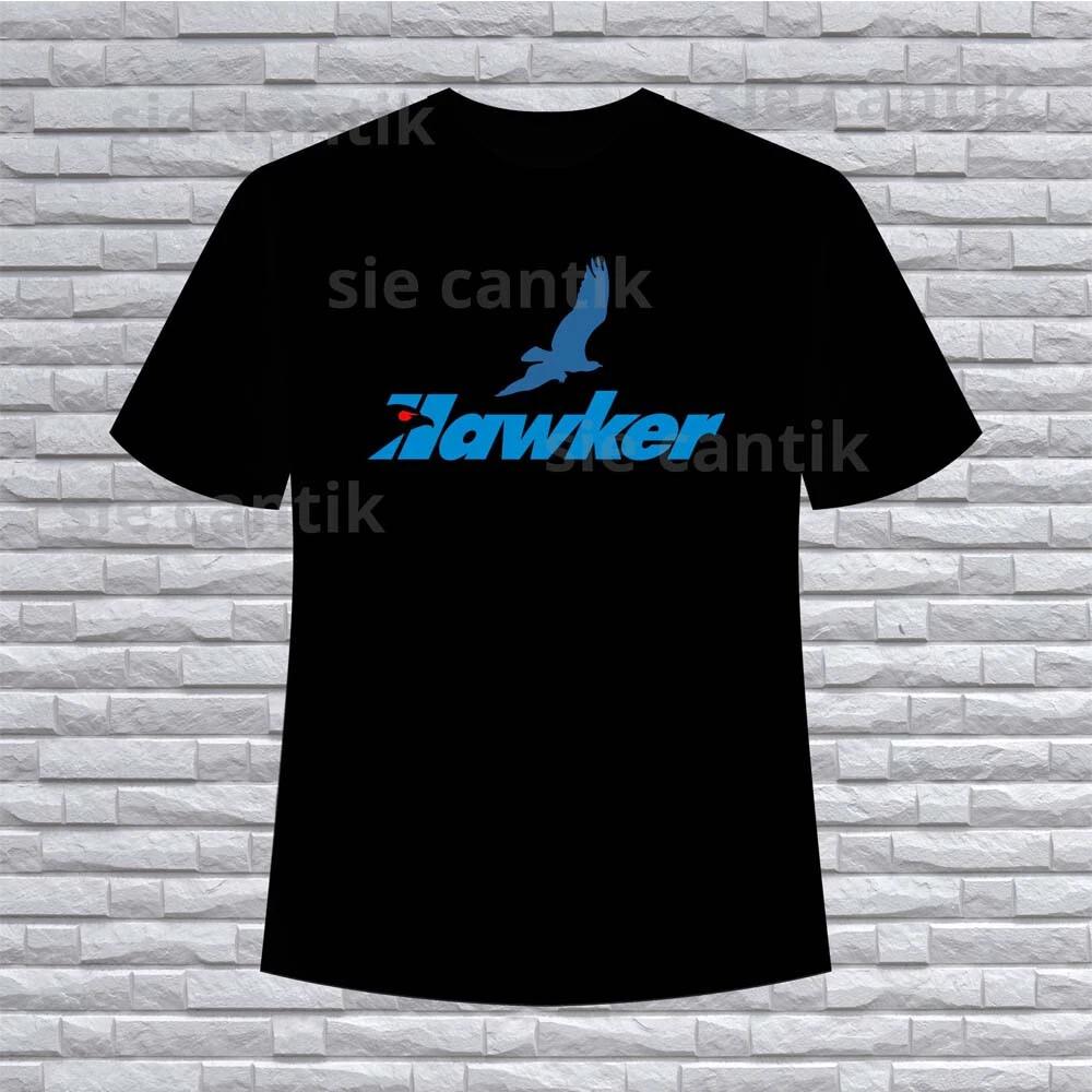 Hawker Aircraft Logo American T-Shirt Funny Size S to 5XL