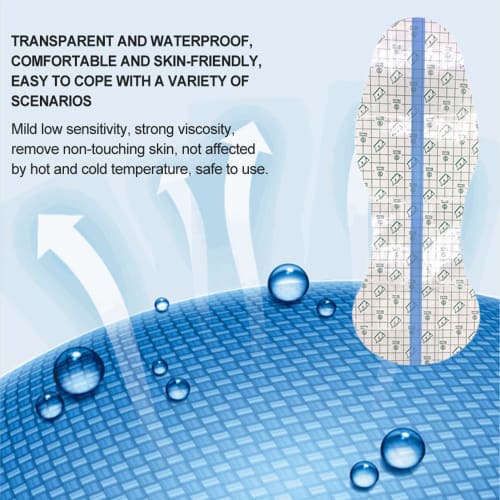 Swim Panty Liners | 4-Piece Menstrual Pads for Pool Use | Women's Private Patch Swim Panty Liners | Period Pads for Swimming, Safe, Waterproof, Femini