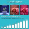 Лампы для растений для комнатных растений, светодиодная лампа полного спектра для выращивания растений - с таймером, регулируемой яркостью и штативом, светодиодная лампа для выращивания