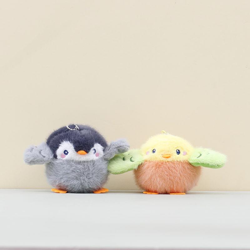 Хуху Животное Медведь Подвеска Плюшевая Игрушка Курица Кукла Подвеска для Сумки Украшение Брелок