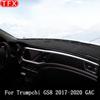 Автомобильный Стайлинг Коврик для приборной панели Коврик для приборной панели Чехол для приборной панели Зонтик для приборной панели Крышка Tappeto для Trumpchi Gs8 2017- Gac 