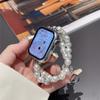 Роскошный жемчужный ремешок для Apple Watch Series Ultra 9 8 7 6 5 4 3 Se, браслет-подвеска для часов для IWatch Ultra/2 41 45 мм 38 мм 42 мм 40 мм 44 мм 49 мм аксессуары