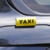 Виниловая поддельная бирка такси, автомобильная наклейка, желтая внешняя наклейка на автомобиль, подвеска для тюнинга велосипеда, мотоцикла, окна, лобового стекла, украшения для автомобиля