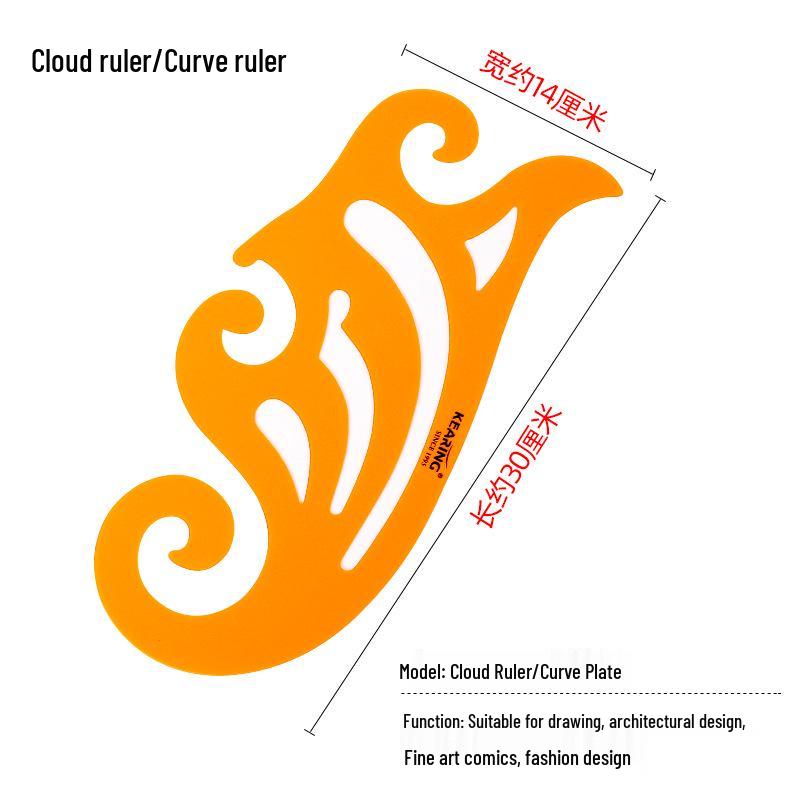Гибкая многоцелевая разметочная линейка для дизайна одежды и построения выкроек