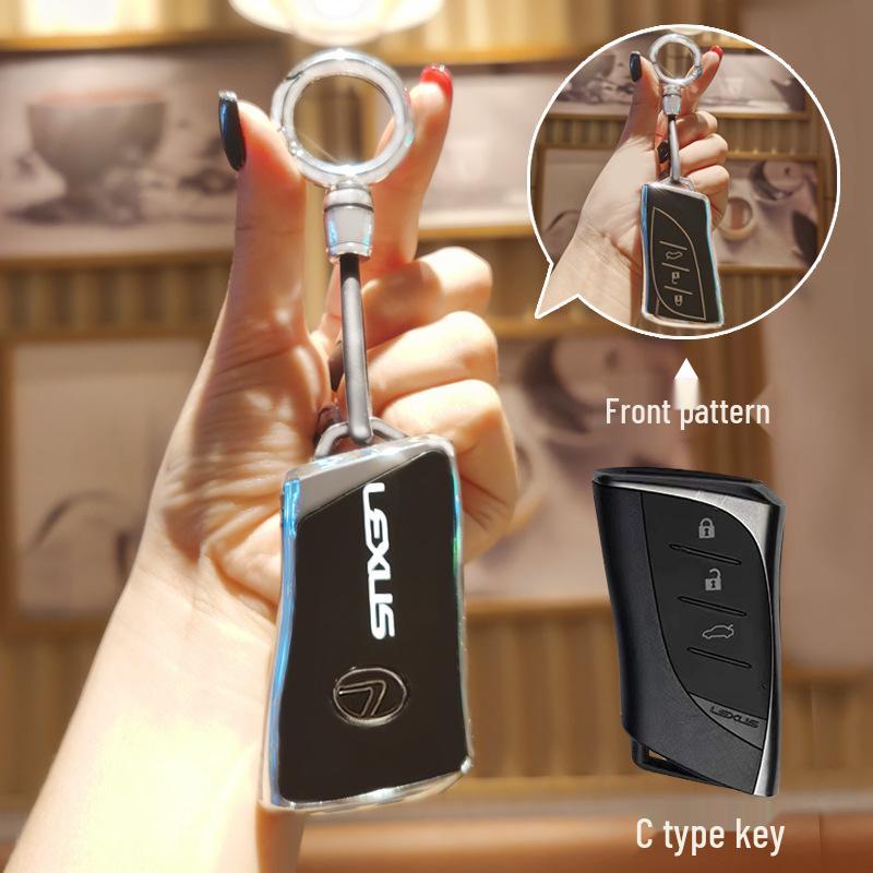 Чехол для ключа Lexus для ES200, NX350h, 300h, LS500h, UX260h (Модели 2022 года) - Женская пряжка для ремня автомобиля