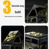 Ultra-thin 8cm Aluminum Alloy Automatic Hard Shell Car Roof Tent for Outdoor Camping