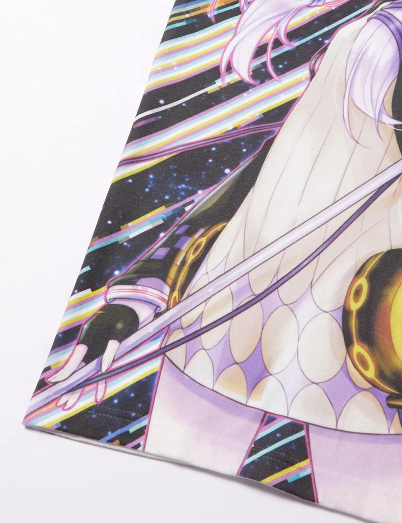 Футболка с полной графикой Yuzuki Yukari Yuzuki Yukari Rin, белая, размер M