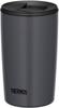 Thermos Vacuum Insulated Tumbler with Dark DGY Lid, 400ml, Gray, JDP-401