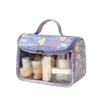 Portable Women's Cosmetic Bag with Handle Toiletry Organizer Wash Handbag  Easy To Carry
