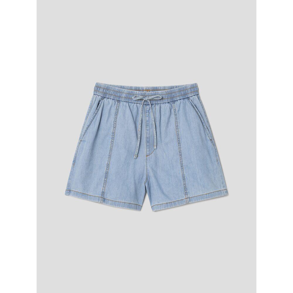 8SECONDS Elastic Waist Setup Shorts Sky Blue