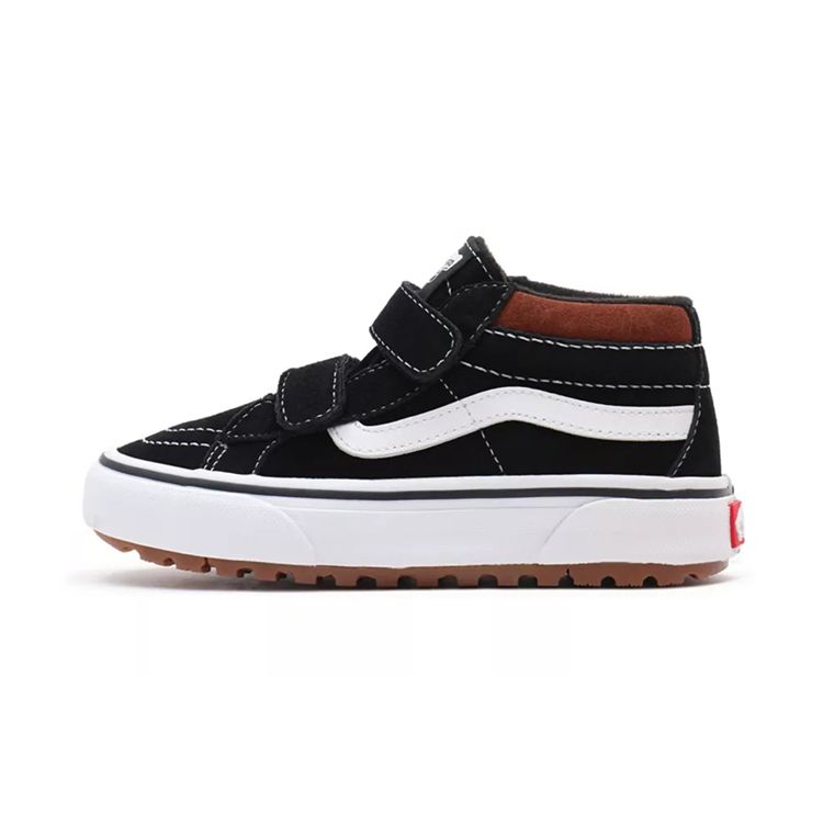 Vans Sk8 Reissue Mte-1 Casual Mid-Top Skate Shoes Kids Sneakers Black White VN0A5KRO9AS