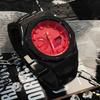 CASIO Customized watch modified series Farmer Oak Waterproof 200 meters GA-2100-1A1 modified-rose gold coral red Quartz St GA-2100-4A