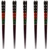 Happy Set of Made In PID3138 J-kitchens Chopsticks, 5, Material Wood, Chopsticks, Japan,