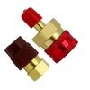 Quick Coupler Adapter Refrigerant Quick Couplers Kit,R1234YF To R134A Hose Adapter High and Low Side