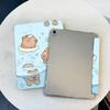 Трехстворчатый чехол-книжка с капибарой для iPad Air 5 4 10.9 Чехлы Pro 11 2-го 3-го 4-го Поколения Ipad Mini 6-го Поколения 2021 Ipad 5-го 6-го Поколения