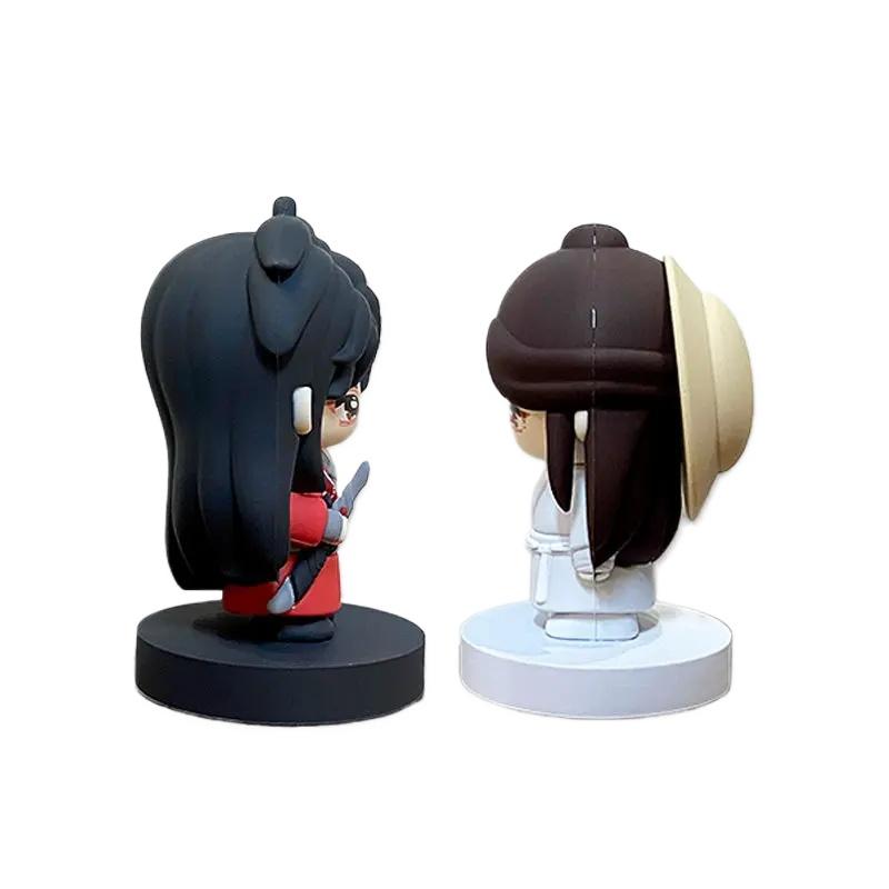 Anime Heaven Official's Blessing Action Figure Hua Cheng Xie Lian Pvc Solt Plastic Hualian 3D Ornaments