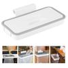 Hanging Trash Bag Rack Garbage Waste Holder with Lid for Kitchen Closet Cupboard Accessory