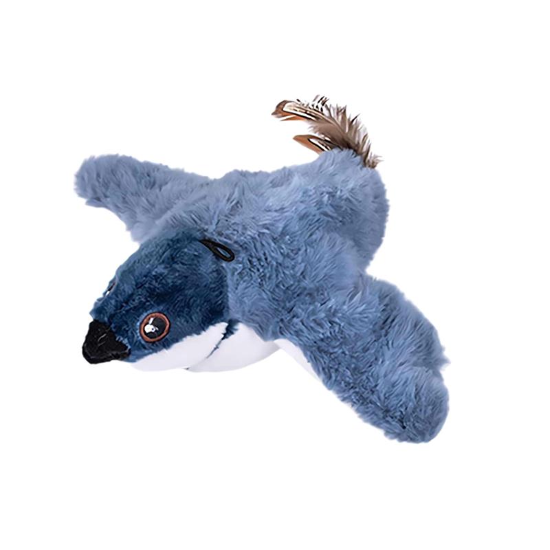 Интерактивные игрушки для кошек, перезаряжаемая летающая птица, крыса, кошка, игрушка, щебечущая, хлопающая птичка, можно добавить кошачью мяту, активируемая прикосновением, плюшевая игрушка