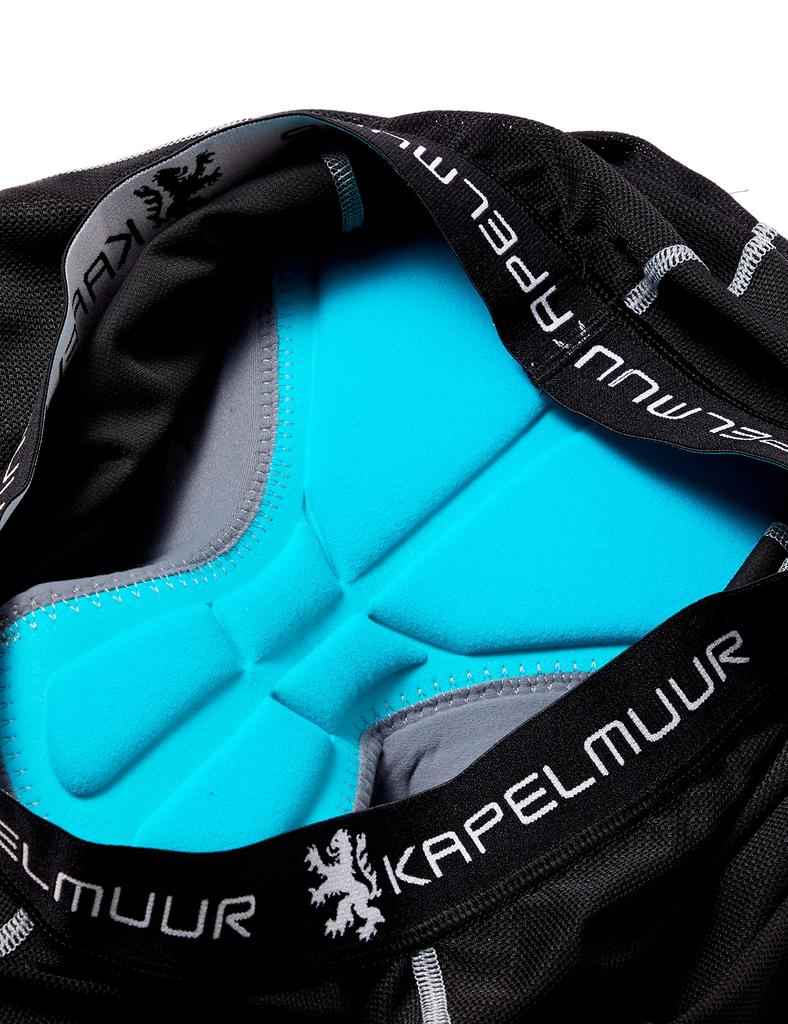 Kapelmuur Mesh Cycling Inner Size L Men's Pants, Black,