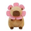 Sunflower Plush Capybara Toys Adorable Cartoon Girl Kid Holiday Dolls Gifts