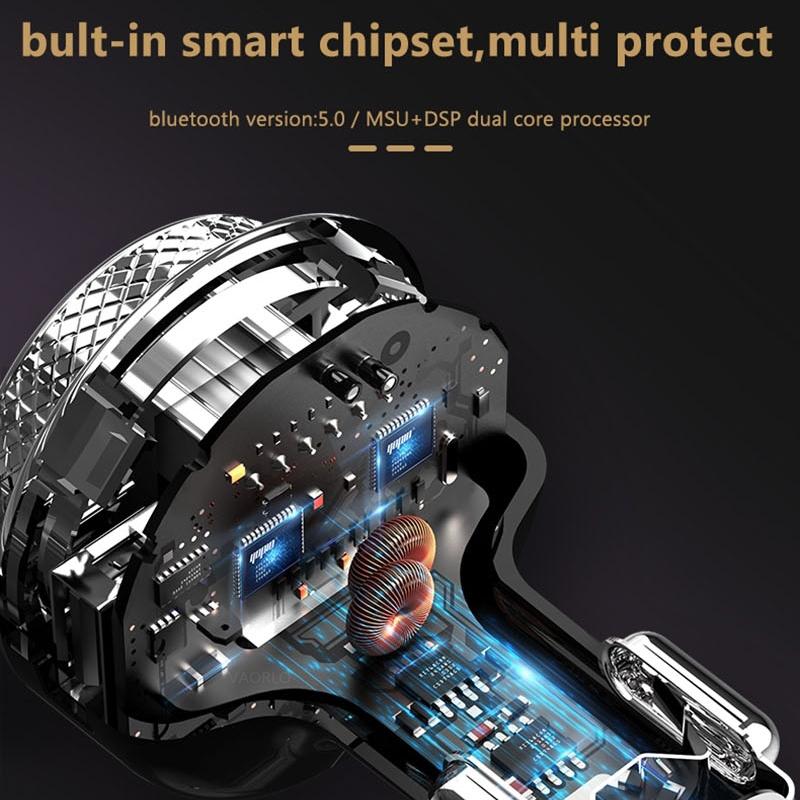 VAORLO Автомобильное зарядное устройство Bluetooth QC3.0 Зарядное устройство с двумя USB-портами Быстрая зарядка с FM-передатчиком MP3-плеер TF-карта Автомобильный комплект Автомобильное зарядное устройство для телефона