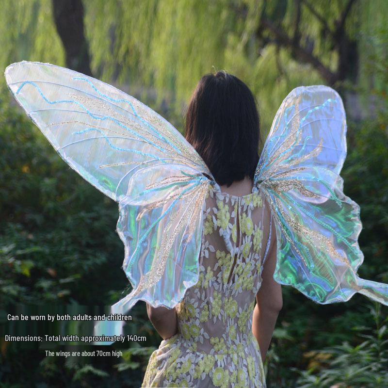 DIY Baby Fairy Butterfly Wings for Birthday Party, Dance, and Photography Props
