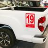 Номер 19 Виниловые наклейки на кузов автомобиля Стиль Montana Road Rally Наклейка для автомобилей SUV Пикапов Универсальные Аксессуары для DIY Тюнинга Декора