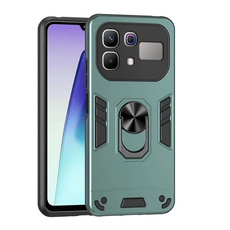Чехол Funda для Infinix Note 60 Pro Чехол Автомобильный Магнитный Держатель Кольцо Подставка Ударопрочная Бронированная Задняя Крышка Для Infinix Note 60 Ultra Coque