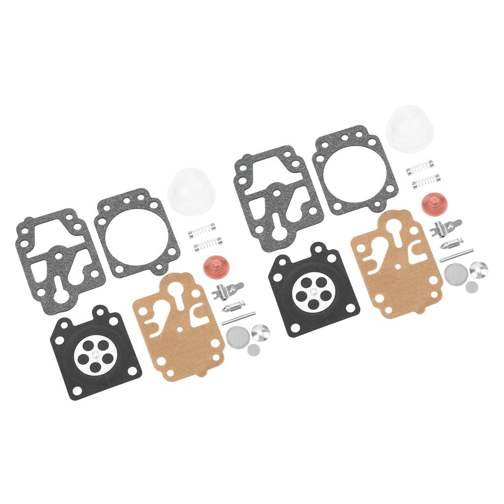 2 комплекта карбюраторных диафрагм и прокладок из бумаги, железа и резины, ремонтный комплект для карбюратора для Walbro 40 5