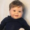 Кукла-младенец BZDOLL 60 см (24 дюйма), реборн, мальчик, 3D-роспись, виниловая кожа, реалистичная фигурка малыша, художественная кукла с сосудистыми венами, подарок для игрового домика.