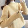 Women's New Autumn and Winter Women's Outfits Thickened Velvet Knitted Base Shirt Underwear