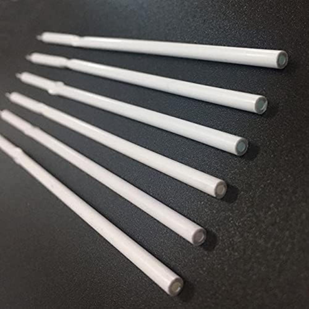 Черные чернила для замены стержня, сменный черный стержень для шариковых ручек с выдвижной ручкой