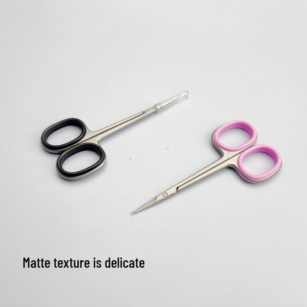 Professional Eagle Beak Manicure Set: Stainless Steel Dead Skin Cuticle Scissors with Extended 6-Sided Blade