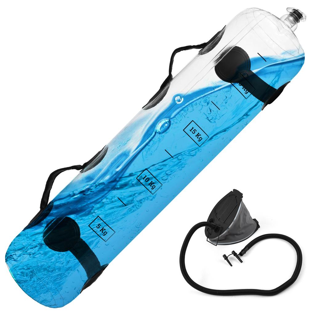Water Filled Weights Aqua Training Bag Exercise Equipment Portable Stability Fitness Workout Water