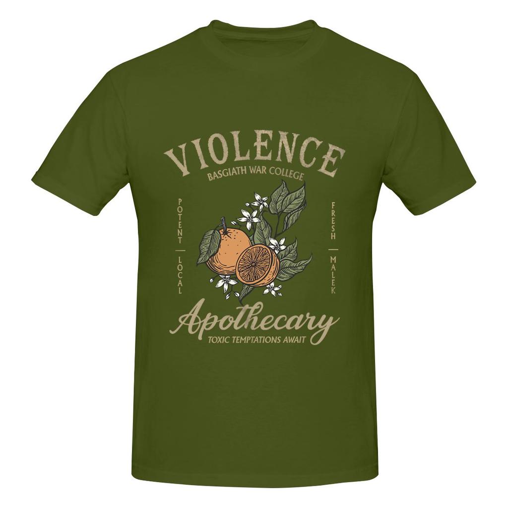 Violence Apothecary Fourth Wing Sports Tshirt Simple Commuting Fashion Sense Cotton Tee