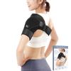 VARLCOR Shoulder Support by Physical Shoulder Blade Heat Retention Warmer Wearing Icing Breathable One Size Fits Most Left and Right For Men and Women