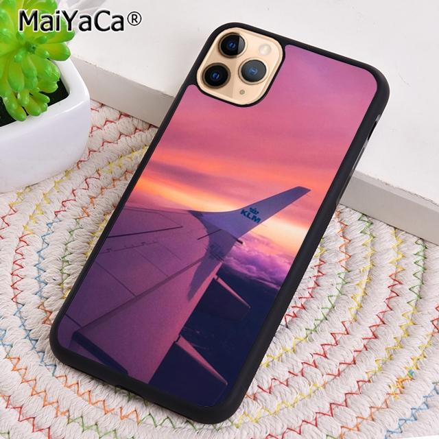 Розовый Чехол для Телефона с Изображением Самолета для iPhone 17 Air 16 pro max 15 14 plus 12 13 Защитная Крышка coque