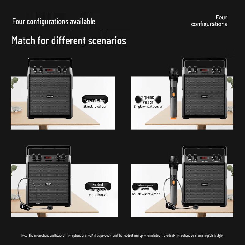 Philips SD50X Portable Bluetooth Speaker