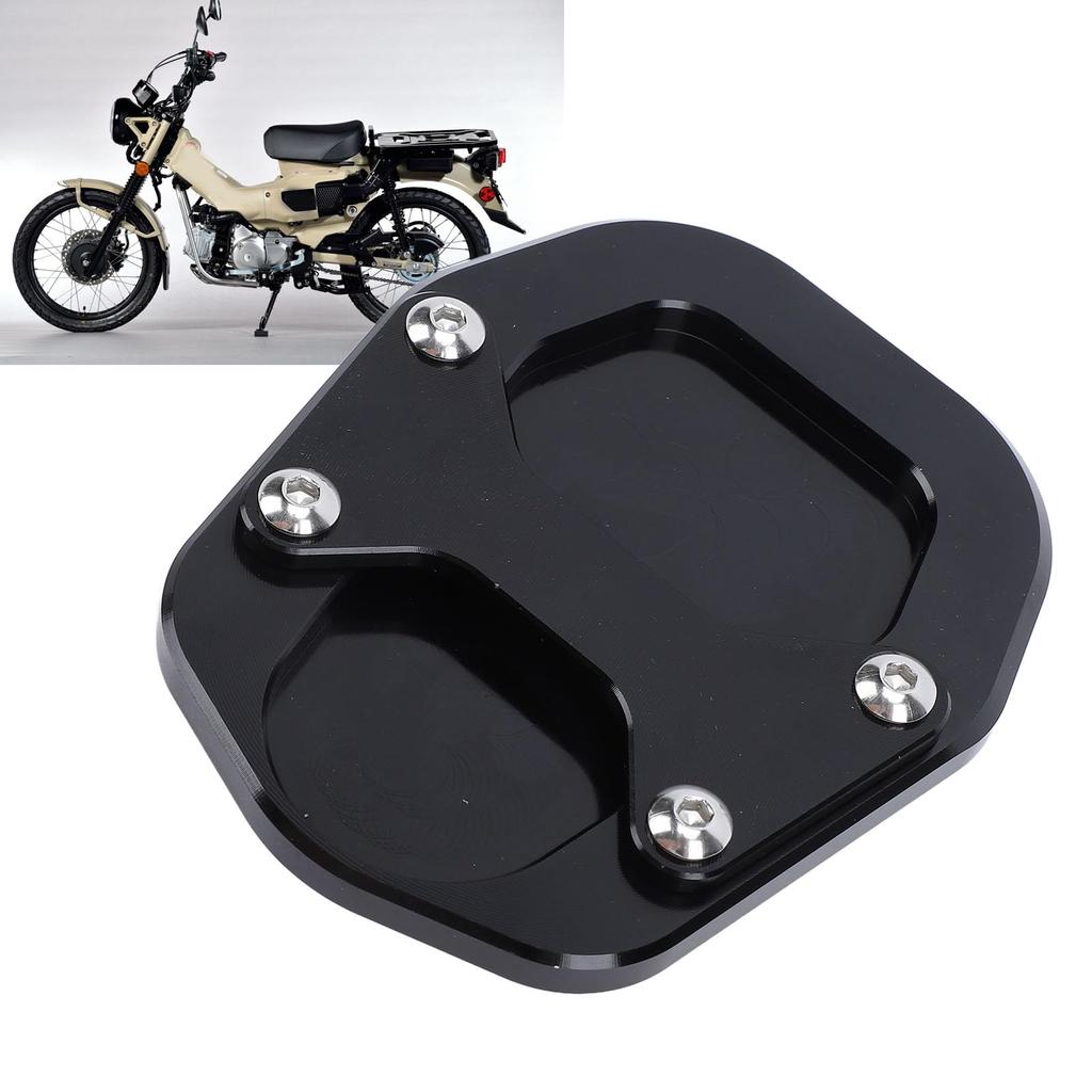 Side Stand Extension Pad for Motorcycle Side Stand Plate Dress Up Parts Aluminum Alloy