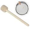 Band Performances Drum Wooden Mallet Wool Felt Head Wooden Drum Hammer Drum Sticks Percussion Part