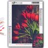 Набор для вышивки крестом DIY Алмазная вышивка Цветы Тюльпаны Алмазная картина Домашний декор